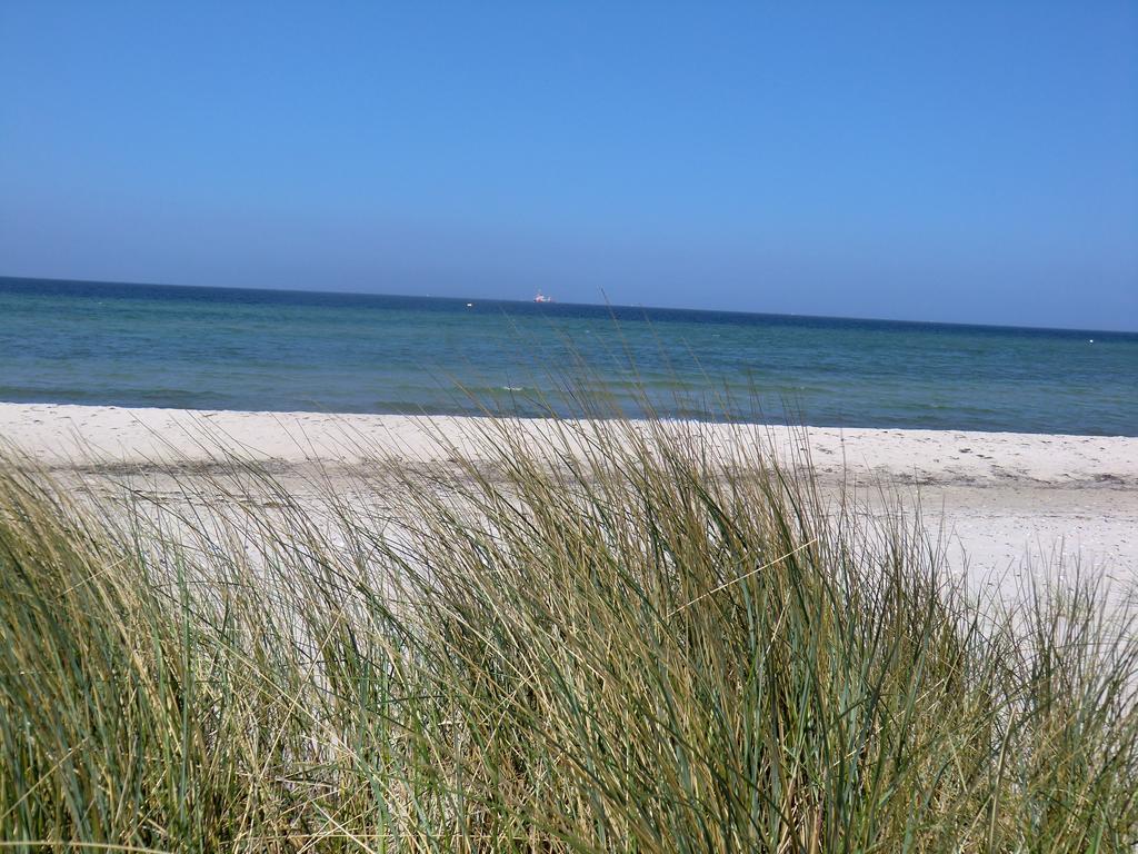 Böltser Hus Ferienwohnungen mit Strandkorb und Kamin 10 Gehminuten zum kurtaxefreien Sandstrand Kraksdorf Exterior foto